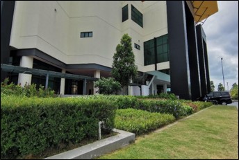 Lokasi sistem penyimpanan air hujan