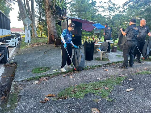 Program Johor Bersih bersama komuniti